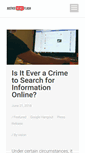 Mobile Screenshot of justicenewsflash.com